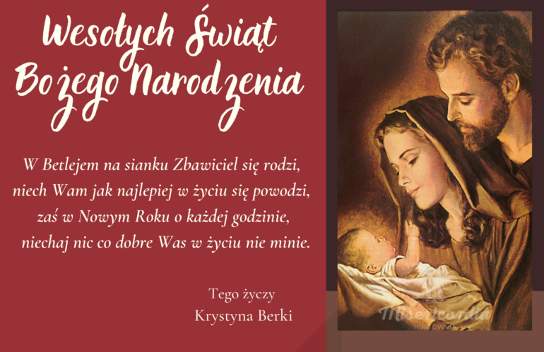 Życzenia świąteczne